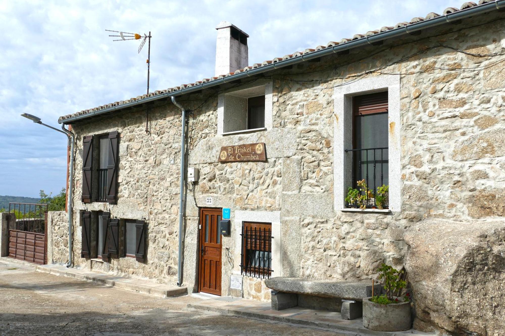 El Triskel De Chumbea, Alojamiento Excepcional Con Maravillosas Vistas A 5Km De Bejar Navalmoral de Bejar 외부 사진